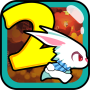 icon Rabbit Crazy Running