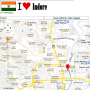 icon Indore map for intex Aqua A4