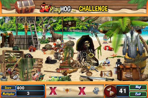 Challenge #198 Pirate Island Hidden Objects Games