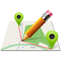 icon Map Pad GPS Land Surveys & Measurements