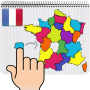 icon Carte de France Jeu for Samsung Galaxy Note 10 1