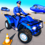 icon Police ATV Car Transport Games for iball Slide Cuboid