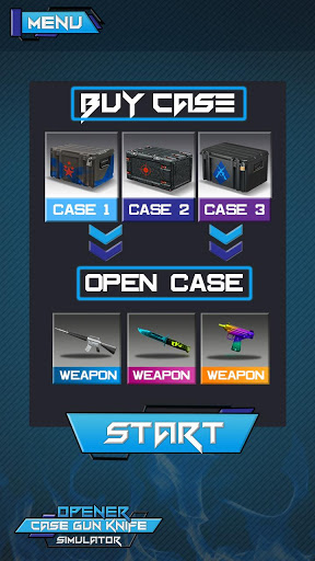 Opener Case Gun Knife Simulator