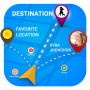 icon GPS Navigation With Friends Contact & locations for Samsung Galaxy Note 10 1