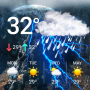 icon Weather Chart: Tomorrow, Today for Doopro P2