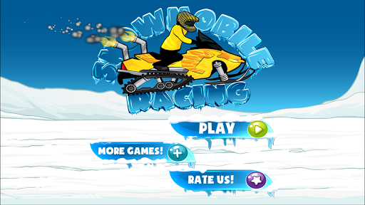 Snowmobile Stunt Racing Game