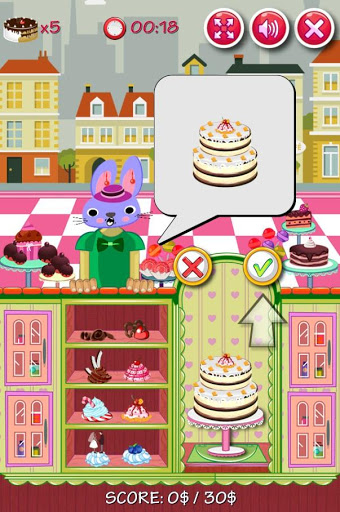 Neighbor Bunny Cake Maker Sweet Bakery Shop Mania