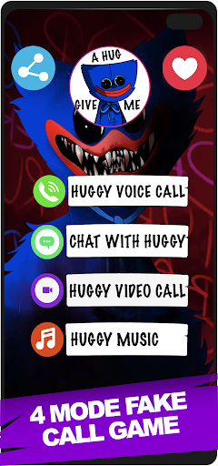 Huggy Wuggy Video Call & Chat