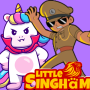 icon Little singham game Unicorn Singham in candy trap