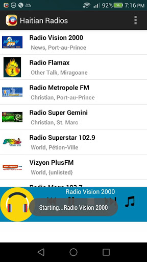 Haitian Radios