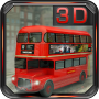 icon London City Bus 3D Parking