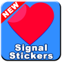 icon Love Stickers For Signal App for Doopro P2