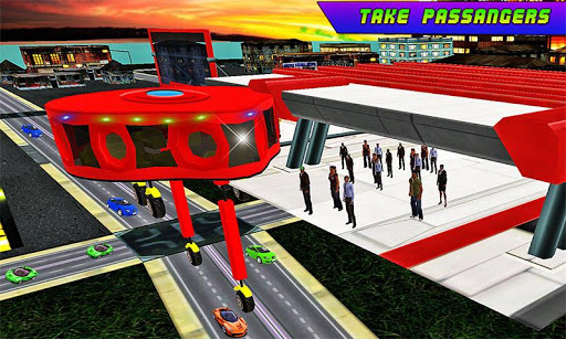 Gyroscope Bus Driving-Futuristic Transport