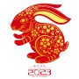 icon Happy chinese year 2023 4k