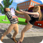icon HIGH SCHOOL KUNG FU BULLY FIGHT - KARATE GAMES for LG K10 LTE(K420ds)