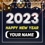 icon Happy New Year Name Dp Maker