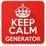 icon Keep Calm Generator