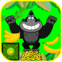 icon Gorilla Collects Bananas