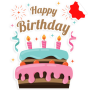 icon Stickers Happy Birthday for Samsung S5830 Galaxy Ace