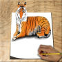 icon How to Draw Animals 3D for LG K10 LTE(K420ds)