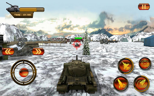 Heavy Army Tank Driving Simulator World War Blitz