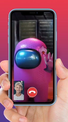 Video call from Among Us Impostors