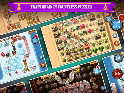 Rail Maze 2 : Train puzzler