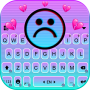 icon Neon Sad Emoji