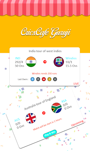 CricxCafe - Predict & Win Mobile Recharge