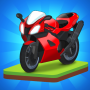 icon Merge Bike game Idle Tycoon for LG Q6a