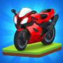 icon Merge Bike game Idle Tycoon