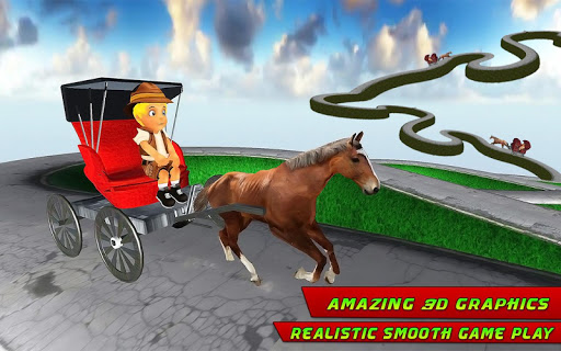 Horse Carriage Impossible Track Simulator 3D