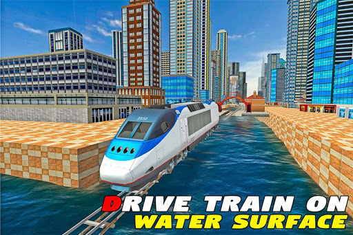 Water Surfer Floating Train