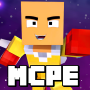 icon Mod One Punch Man For Mcpe + Saitama Skins