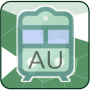 icon Australia:Sydney,Melbourne Metro Route Map