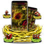icon Fractal Neon Nest Theme for Samsung Galaxy Grand Duos(GT-I9082)