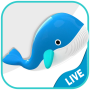 icon Blue Whale Live Wallpapers - Whale Animations