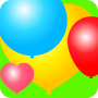 icon Touch and Blow up! Colorful Balloons for kids