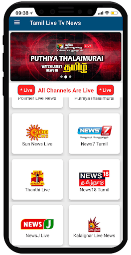 Tamil Live Tv News
