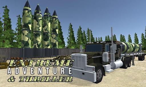 Army Weapon Cargo Truck