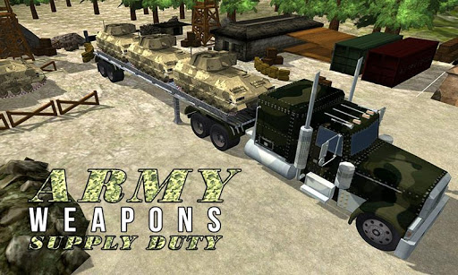 Army Weapon Cargo Truck