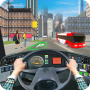 icon Modern School Bus Driving