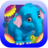 icon Gleeful Blue Elephant Escape 0.1