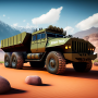 icon Off Road Army Truck Drive 3d for neffos C5L