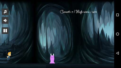 Inside Cave Runner