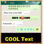 icon Cool Stylish Text For Chatting for Samsung S5830 Galaxy Ace