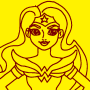 icon Wonder Women Coloring Pages