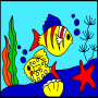 icon Underwater Fish Coloring