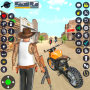 icon Gangster Bike: Real Race Game