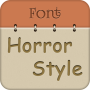 icon Horror Font Style Free